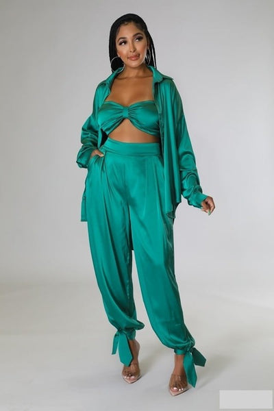 Satin Sophistiqué 3-Piece Set
