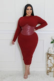 Curvy Confidence Corset Dress