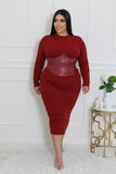 Curvy Confidence Corset Dress