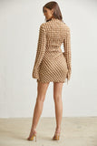 Whimsy Waffle Cutout Dress