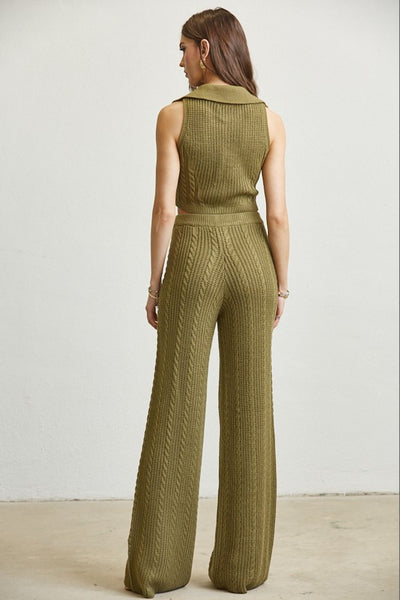 Cozy Chic Cable Knit Set