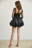 Luxe Contrast Tulle Satin Dress