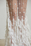 Glam Sequin & Feather Blazer Set