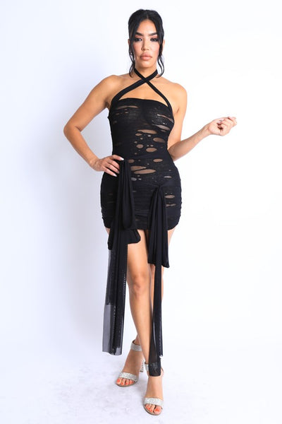 Strappy Mini Dress